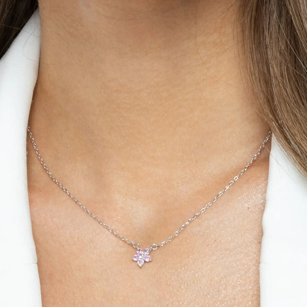 SREBRNA OGRLICA FLORAL FANTASY