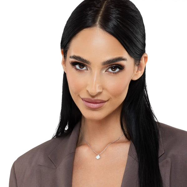 SREBRNA OGRLICA FOUR-LEAF