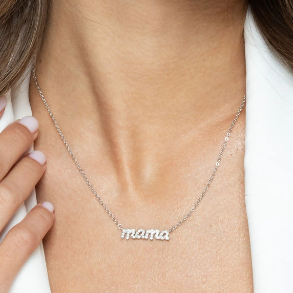 SREBRNA OGRLICA SPARKLING MAMA