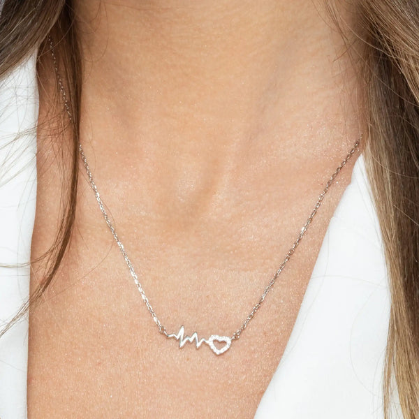 SREBRNA OGRLICA HEART'S PULSE