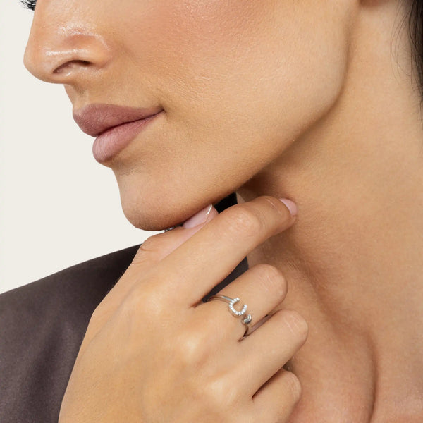 SREBRNI PRSTEN LUCKY LOVE