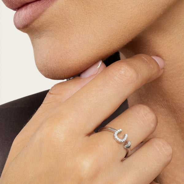 SREBRNI PRSTEN LUCKY LOVE