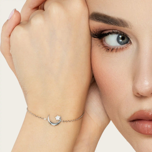 SREBRNA NARUKVICA LUCY MOON