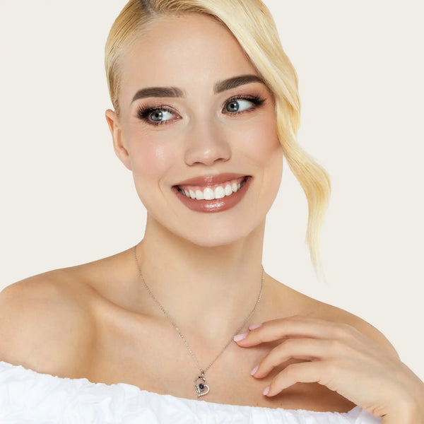 SREBRNA OGRLICA I LOVE YOU