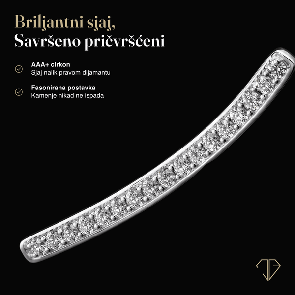 SREBRNE NAUŠNICE MINIMALISM