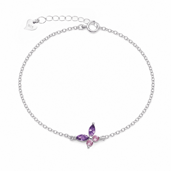 SREBRNA NARUKVICA BUTTERFLY FIORA
