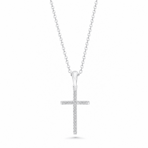 SREBRNA OGRLICA CROSS ELEGANCE