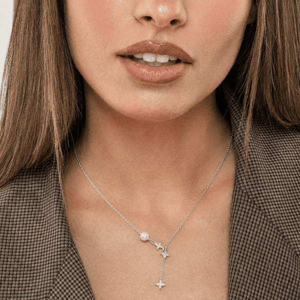 SREBRNA OGRLICA STARRY PEARL