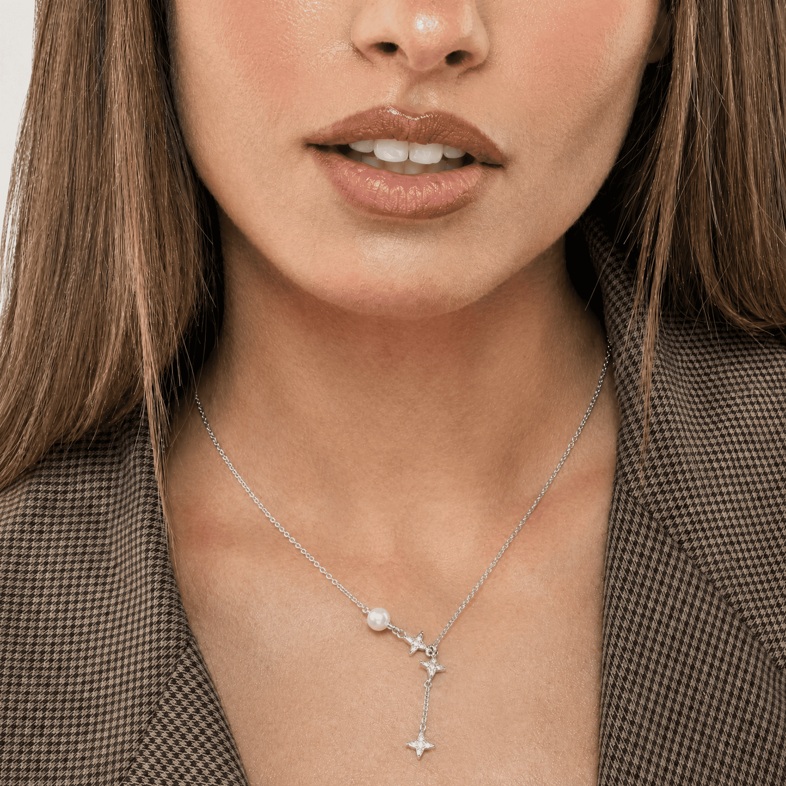 SREBRNA OGRLICA STARRY PEARL