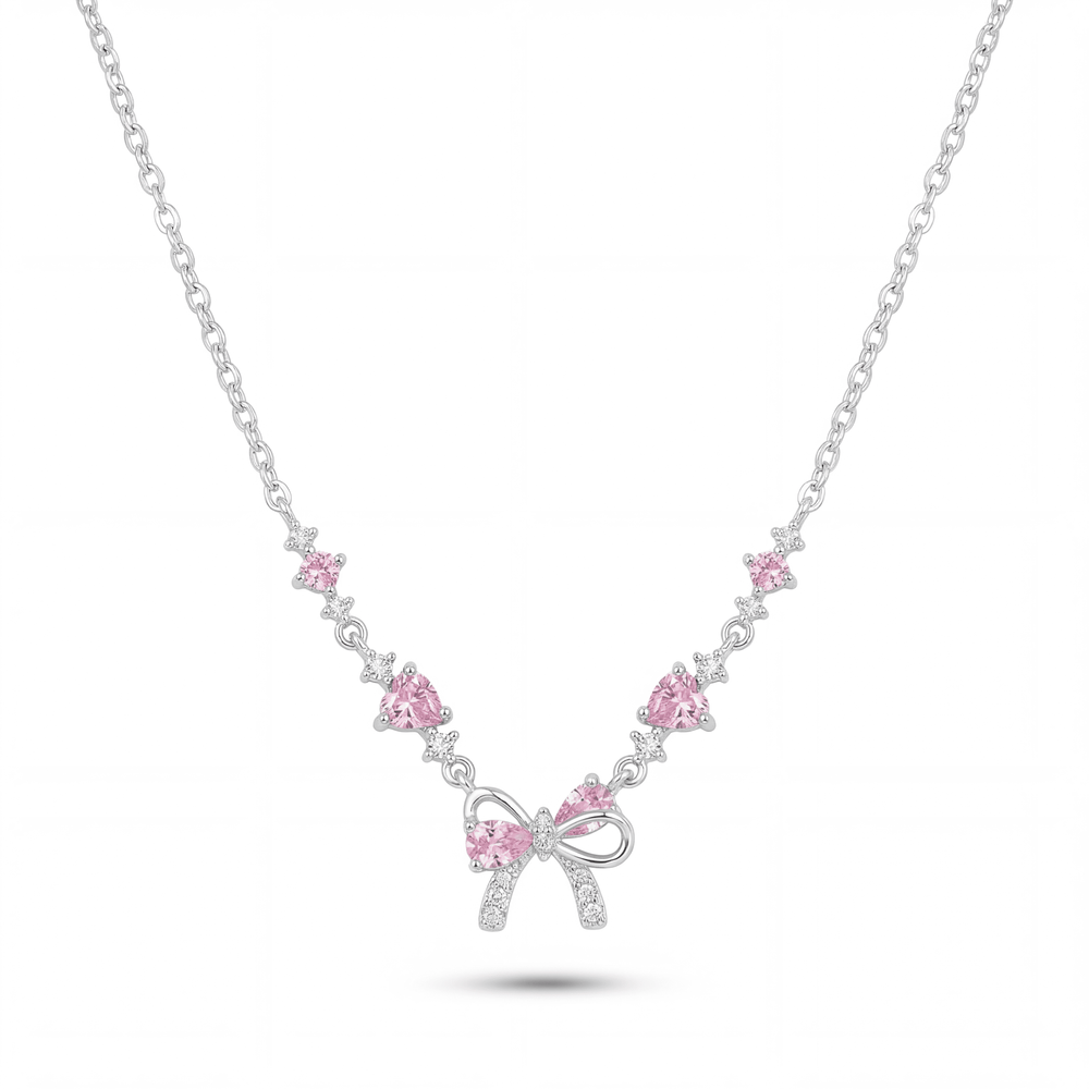 SREBRNA OGRLICA MATCHING BOW