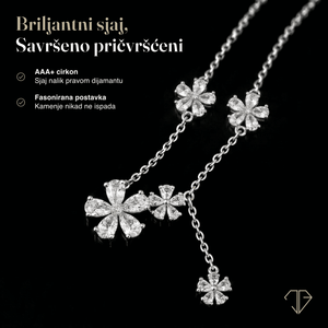 SREBRNA OGRLICA FLORAL DREAM