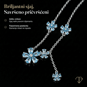 SREBRNA OGRLICA FLORAL DREAM
