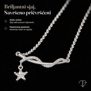SREBRNA OGRLICA SILENT STAR
