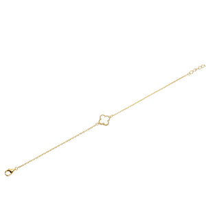 SREBRNA NARUKVICA FOUR-LEAF