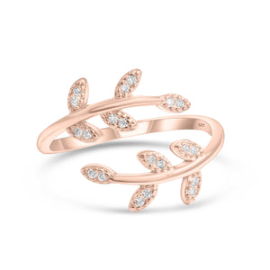 SREBRNI PRSTEN NATURE’S LEAF