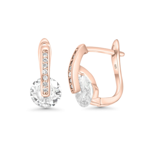 SREBRNE NAUŠNICE BRILLIANT ORBIT