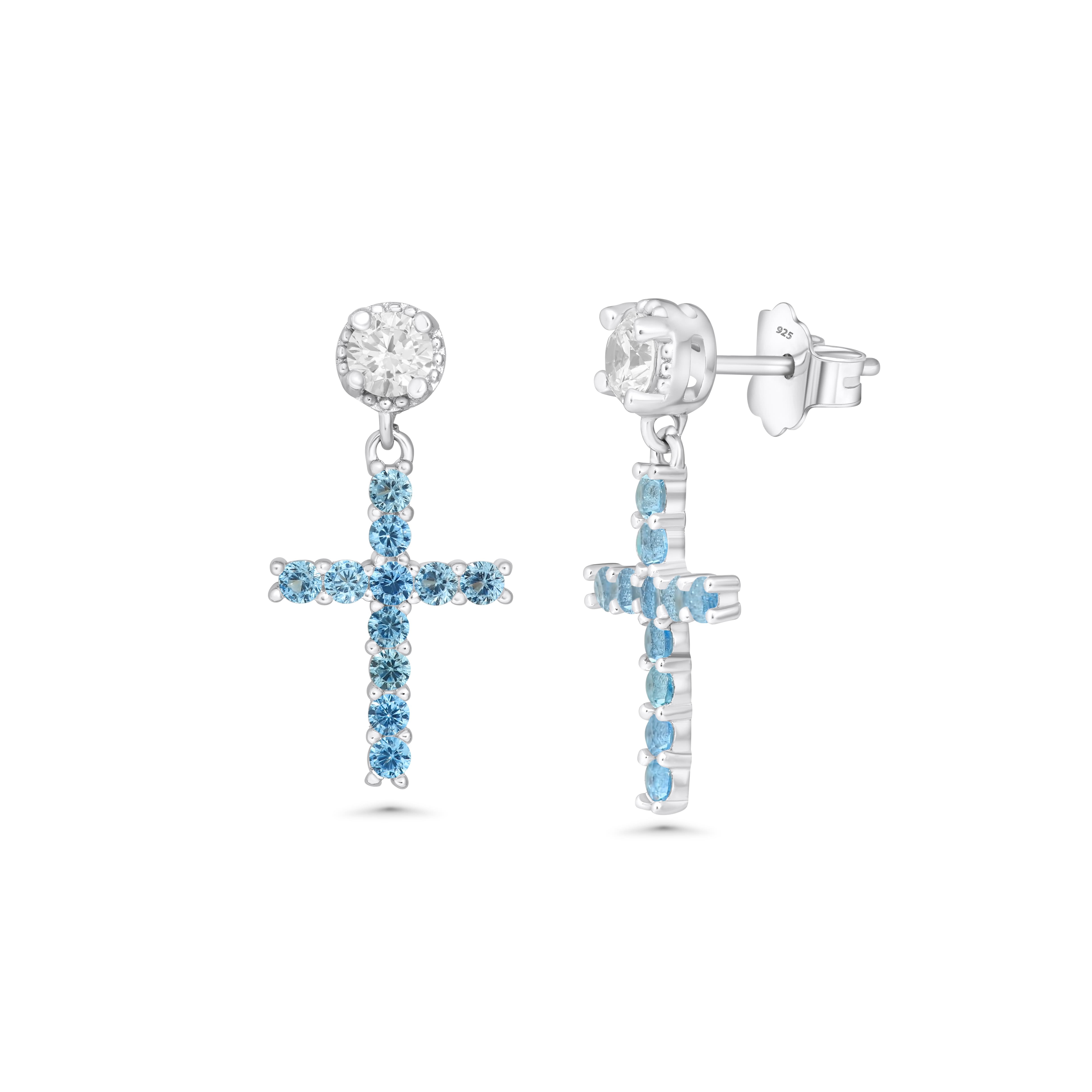 SREBRNE MINDJUŠE LUMINA CROSS