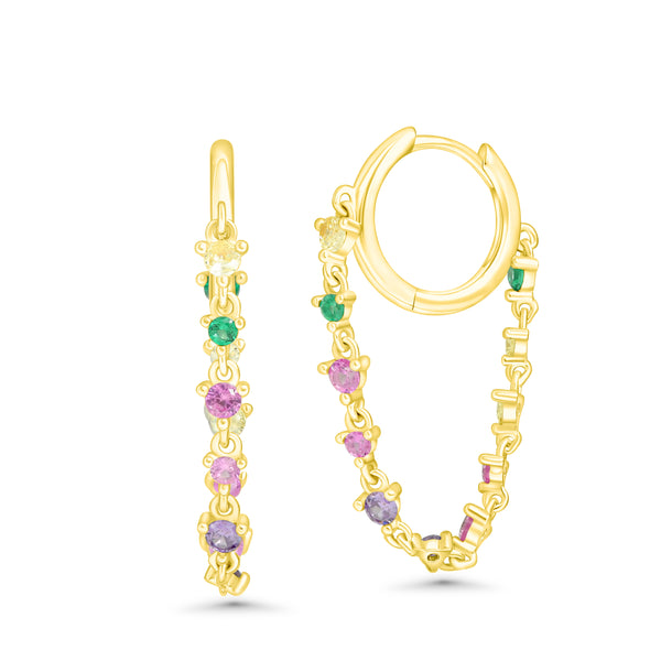 SREBRNE MINDJUŠE (PAR) CANDY POP