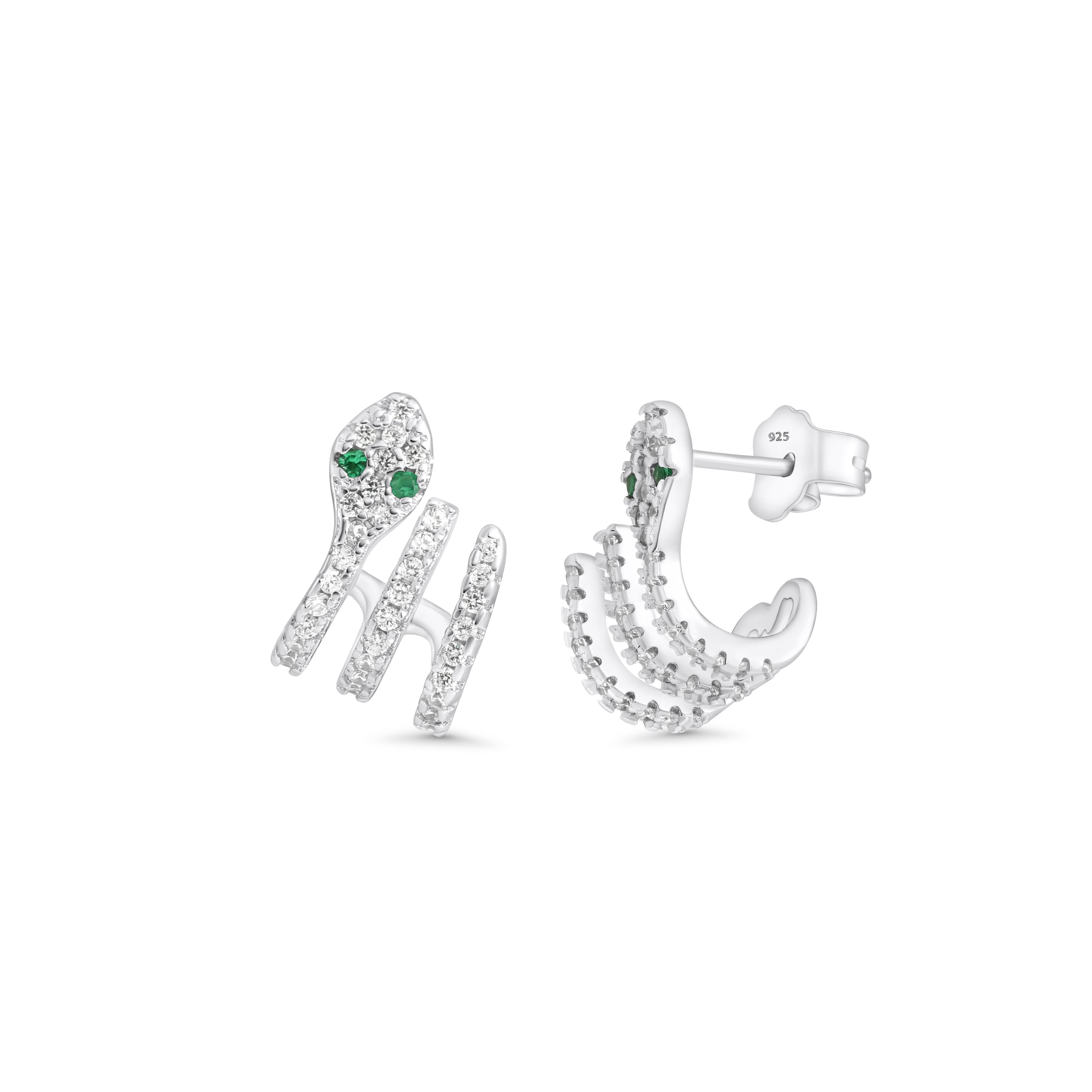 SREBRNE MINDJUŠE SNAKE ÉCLAT