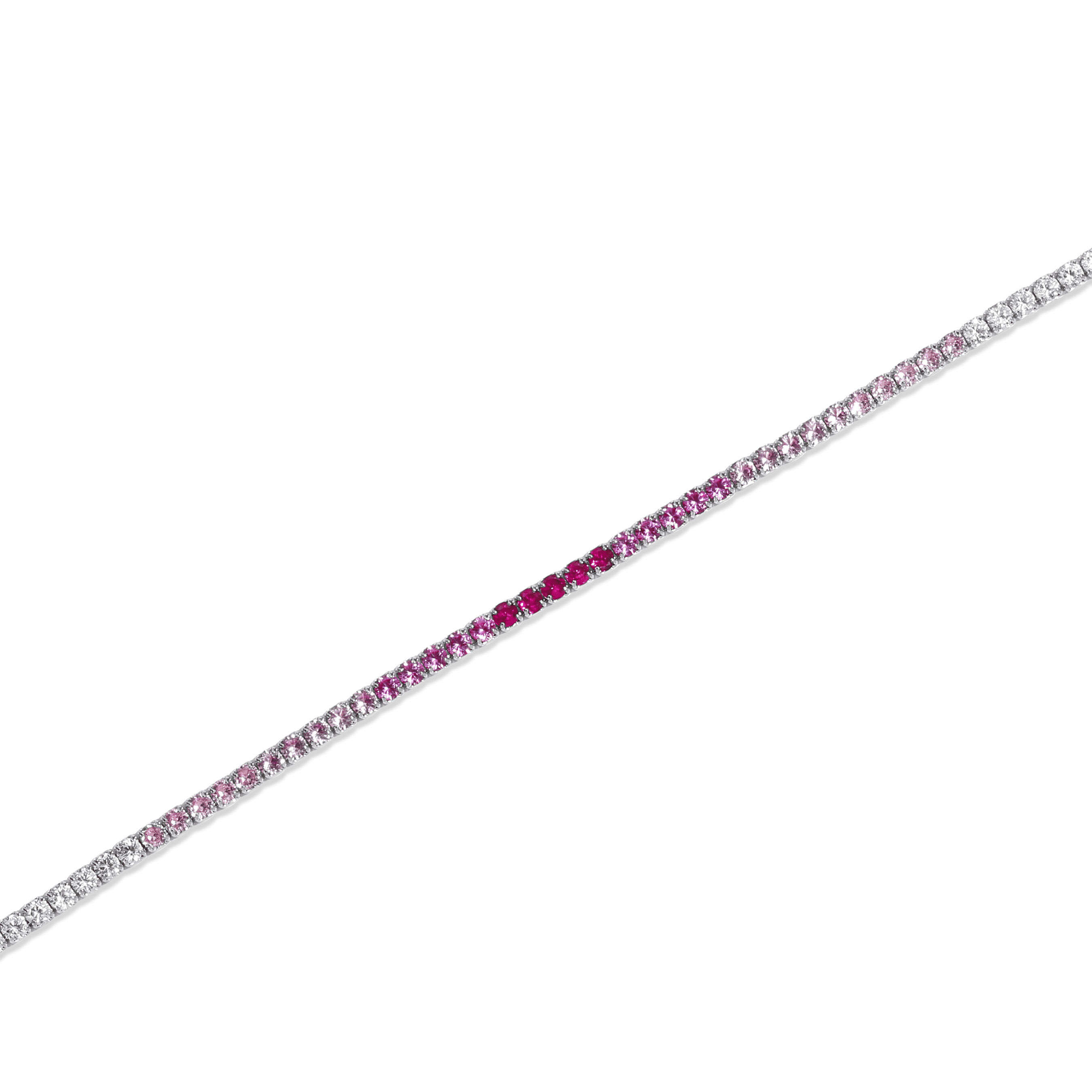 SREBRNA NARUKVICA TENNIS CORAL