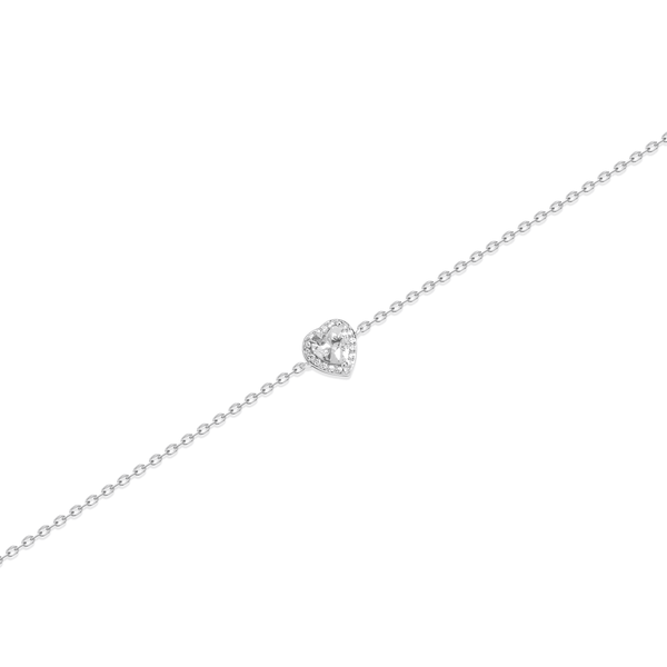 SREBRNA NARUKVICA HEART DOREA