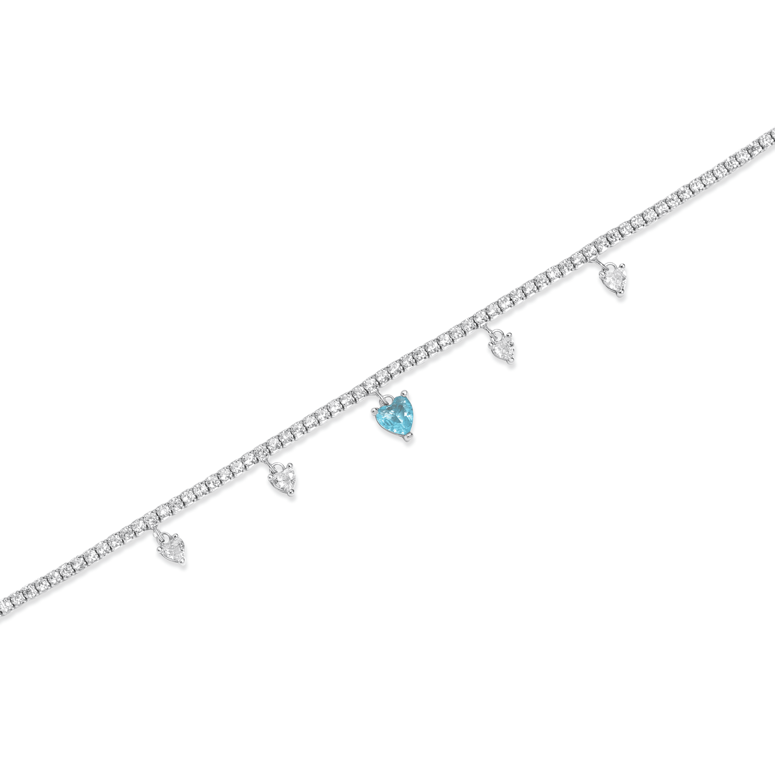 SREBRNA NARUKVICA TENNIS AMORE