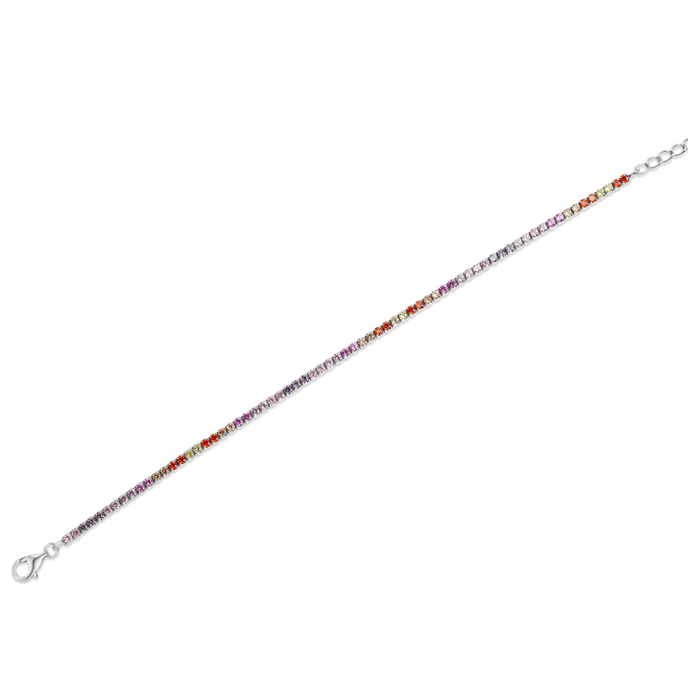 SREBRNA NARUKVICA TENNIS TUTTI FRUTTI