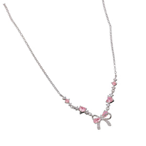 SREBRNA OGRLICA MATCHING BOW