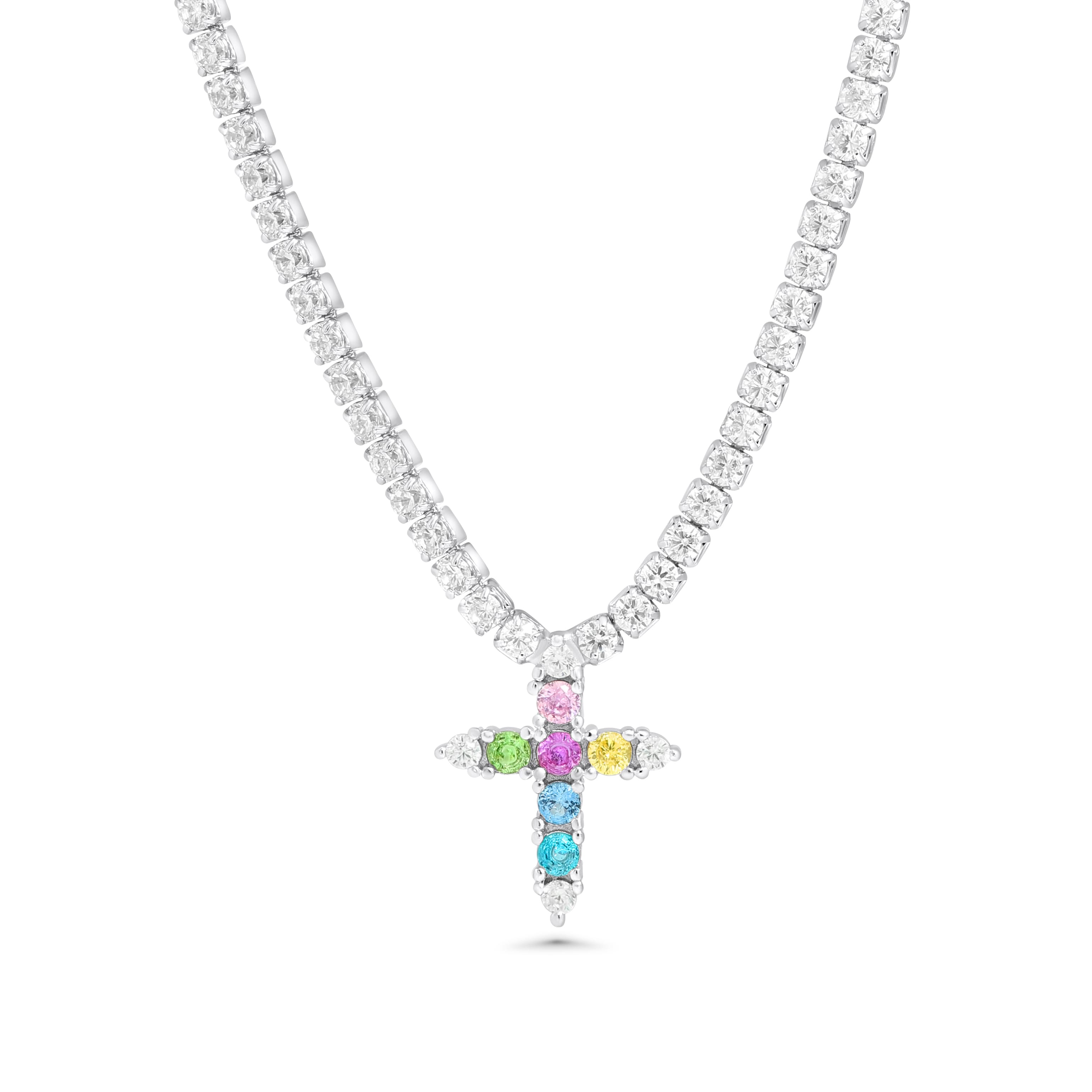 SREBRNA OGRLICA TENNIS LUX LINE