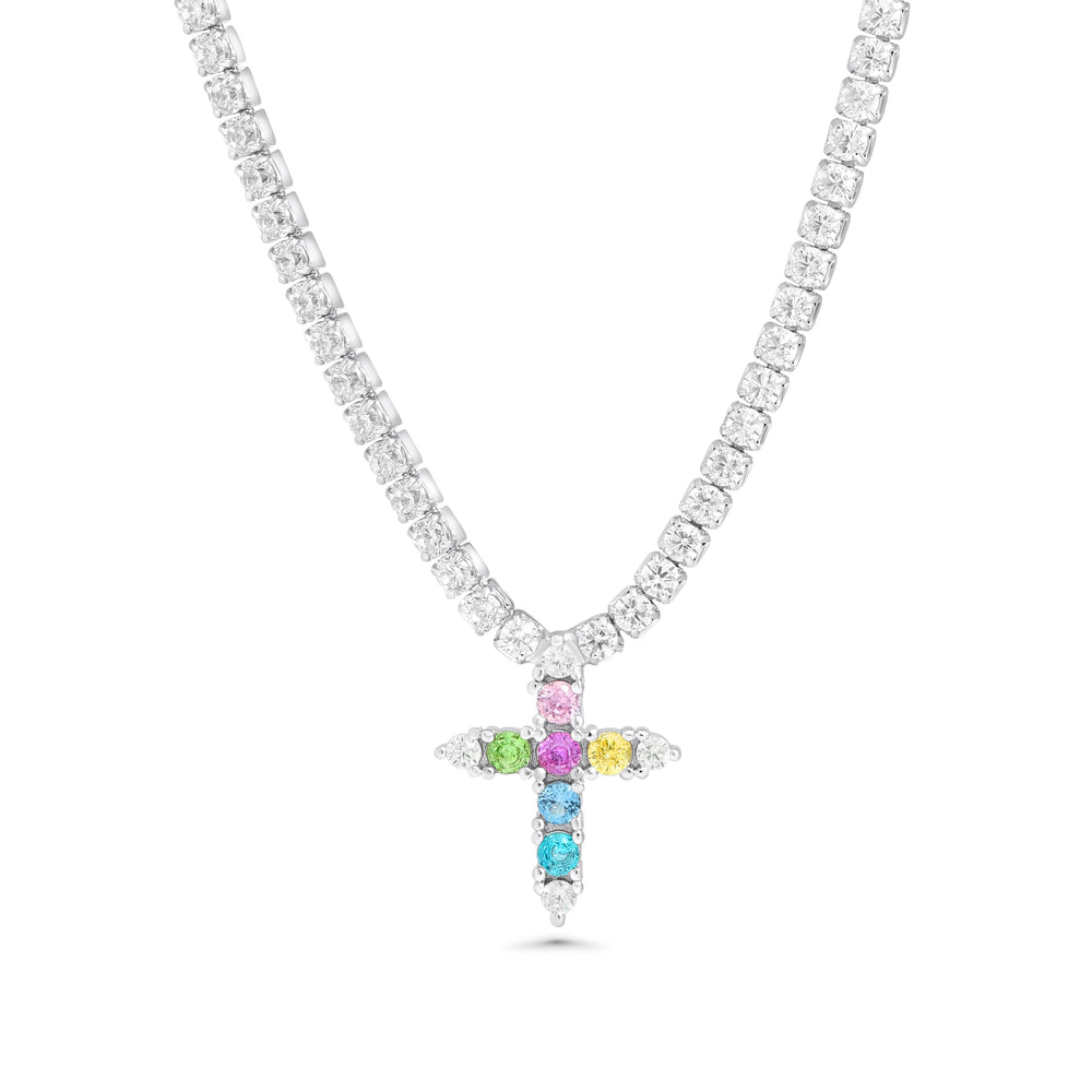 SREBRNA OGRLICA TENNIS LUX LINE